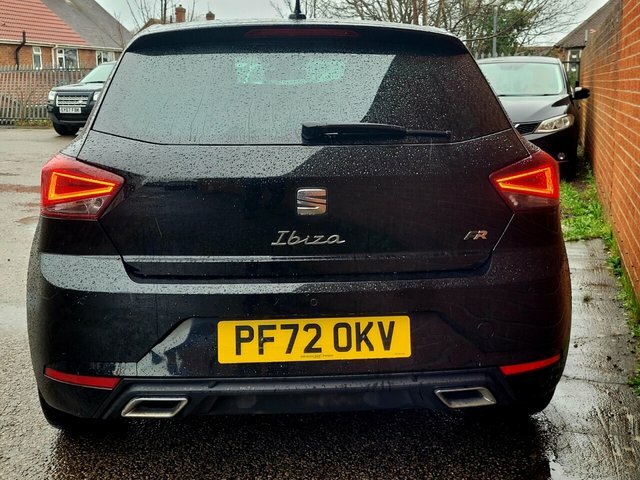Seat Ibiza Tsi Fr Edition Hatchback PF72OKV Black #4