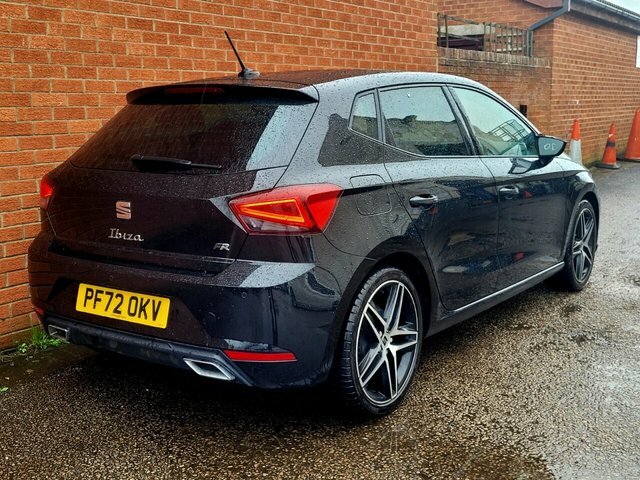 Seat Ibiza Tsi Fr Edition Hatchback PF72OKV Black #5