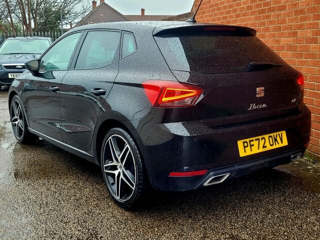 Seat Ibiza Tsi Fr Edition Hatchback PF72OKV Black #3
