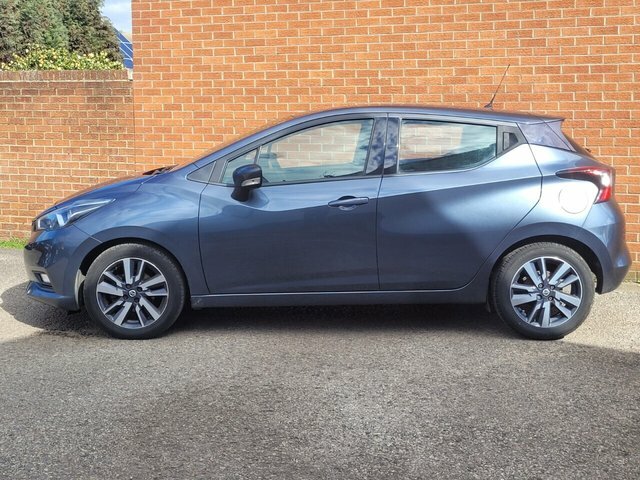 Nissan Micra Ig-t Acenta Hatchback NG19VVF Grey #2