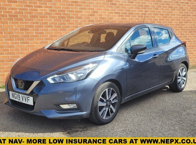 Nissan Micra Ig-t Acenta Hatchback Grey