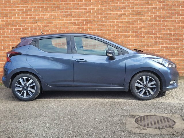 Nissan Micra Ig-t Acenta Hatchback NG19VVF Grey #6
