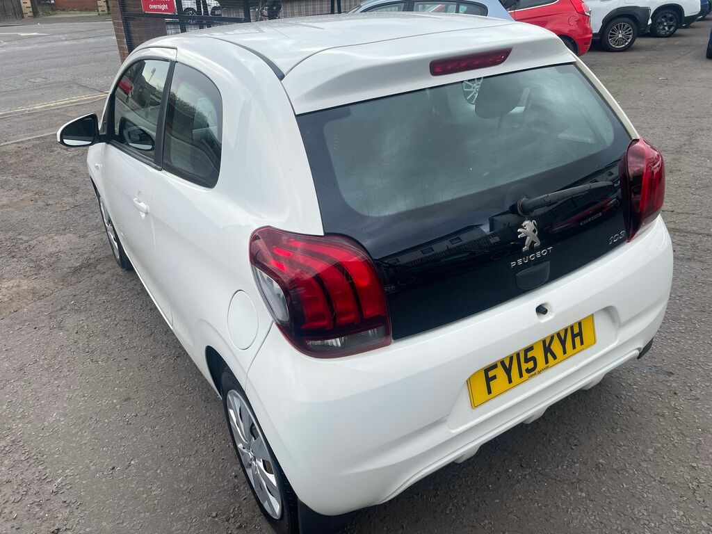 Peugeot 108 108 Hatchback FY15KYH White #6