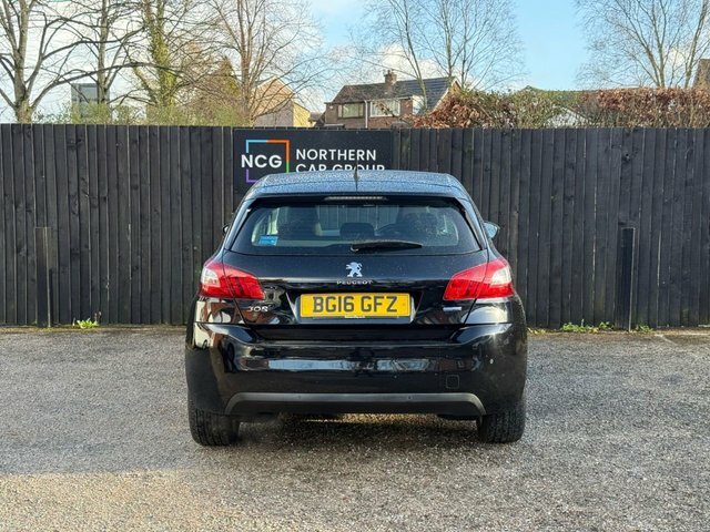 Peugeot 308 2016 1.2 Puretech Allure Hatchback Eat Black #6