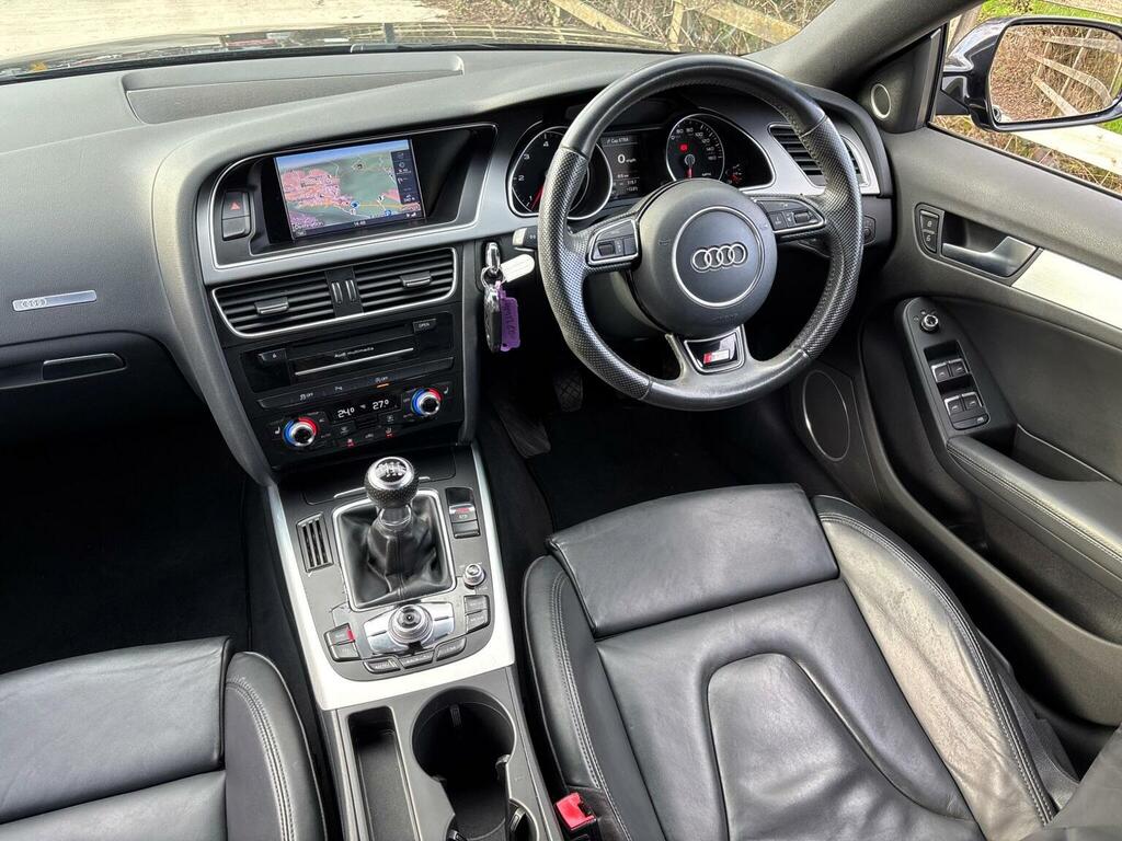 Audi A5 Hatchback 2.0 Tdi S Line Sportback Euro 5 Ss YM12EBU Black #2