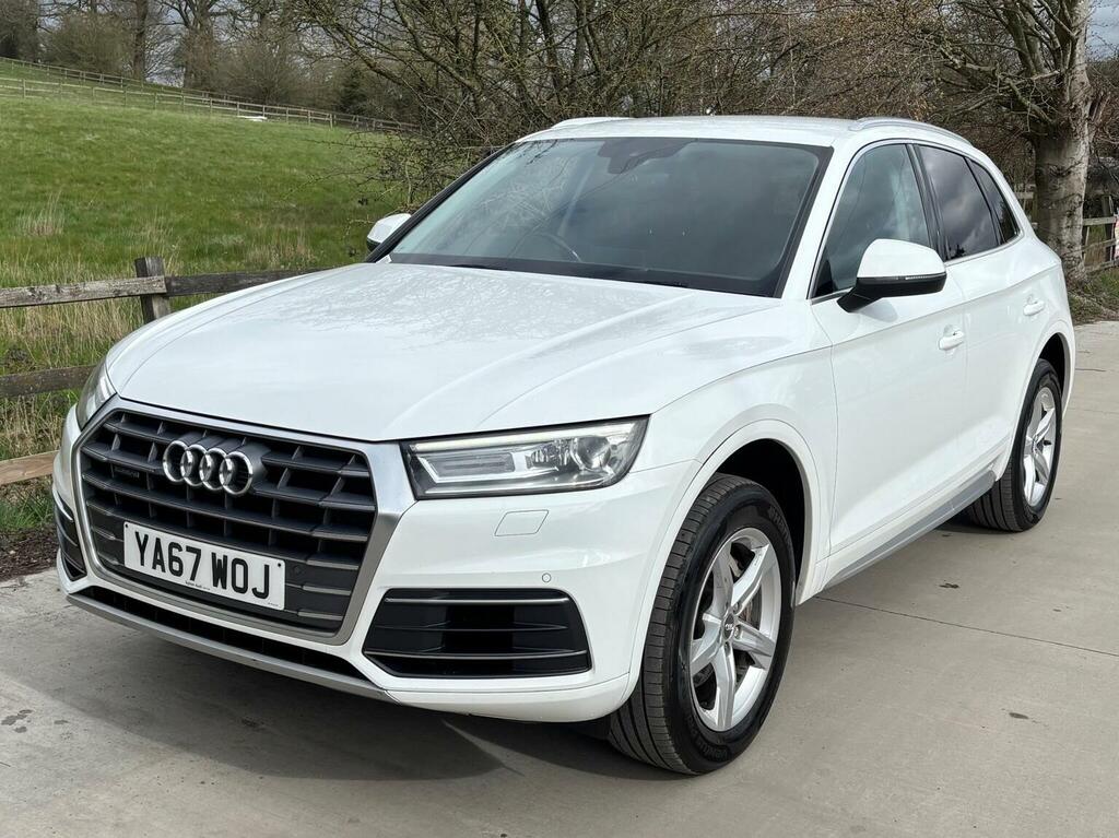 Audi Q5 Suv 2.0 Tdi Sport S Tronic Quattro Euro 6 Ss YA67WOJ White #3