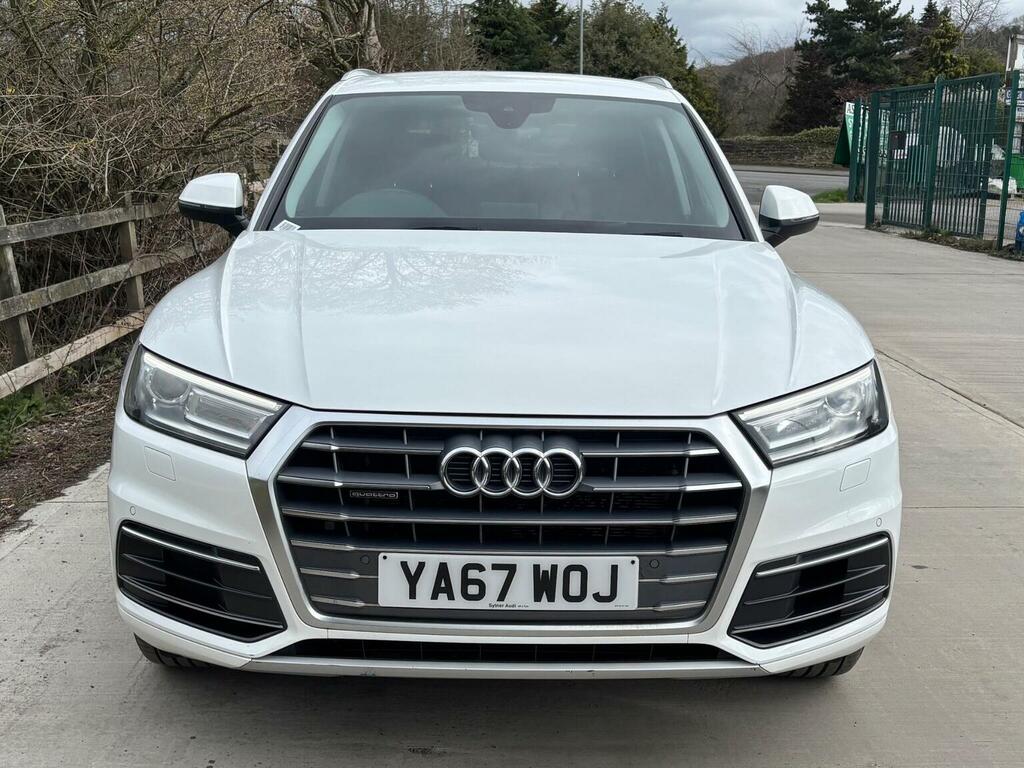 Audi Q5 Suv 2.0 Tdi Sport S Tronic Quattro Euro 6 Ss YA67WOJ White #4