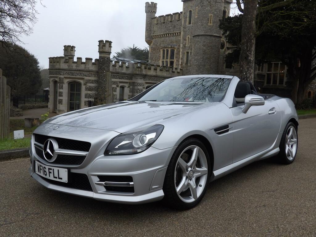 Mercedes-Benz SLK 2.1 Slk250d Amg Sport Convertible G-tro Silver