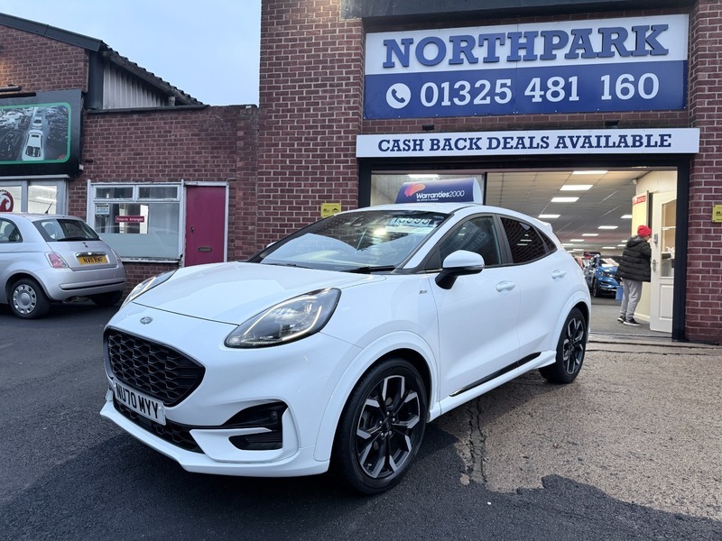 Ford Puma St-line X Balance After White