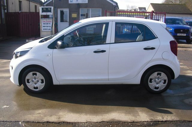 Kia Picanto Hatchback MK70FFE White #4
