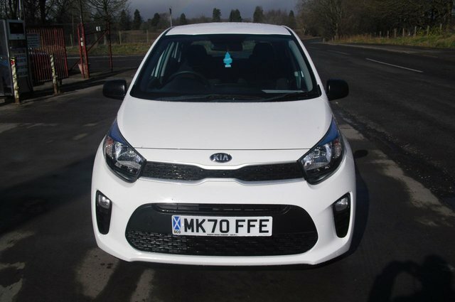 Kia Picanto Hatchback MK70FFE White #3