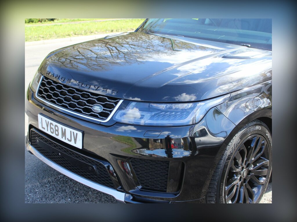 Land Rover Range Rover Sport 3.0 Sd V6 Hse Suv 4Wd Euro 6 Ss LY68MJV Black #4