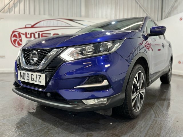 Nissan Qashqai 1.3 Dig-t N-connecta Suv Euro 6 ND19GJZ Blue #4