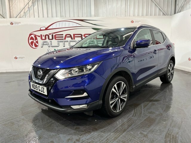 Nissan Qashqai 1.3 Dig-t N-connecta Suv Euro 6 ND19GJZ Blue #3
