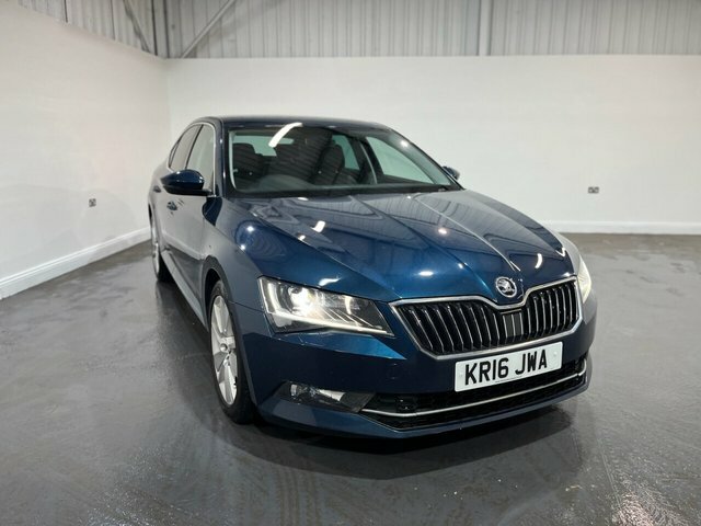 Skoda Superb 2.0 Tdi Se L Executive Hatchback Dsg Au Blue