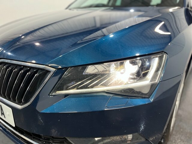 Skoda Superb 2.0 Tdi Se L Executive Hatchback Dsg Au KR16JWA Blue #6