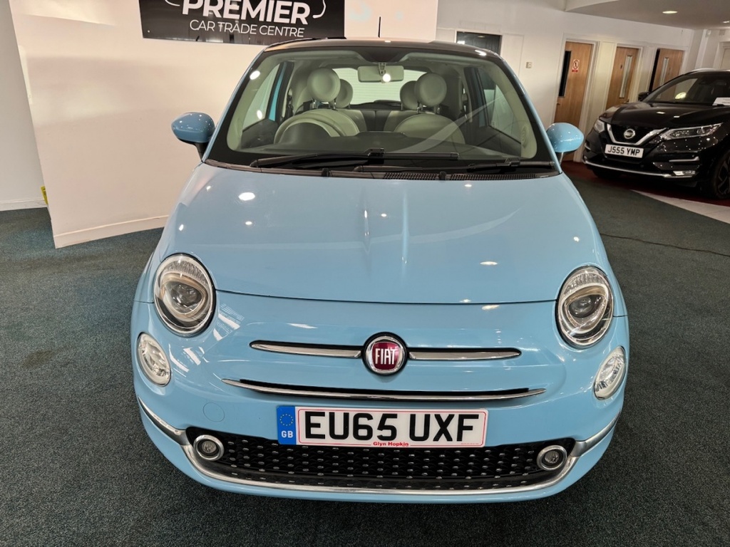 Fiat 500 1.2 Lounge EU65UXF Blue #2