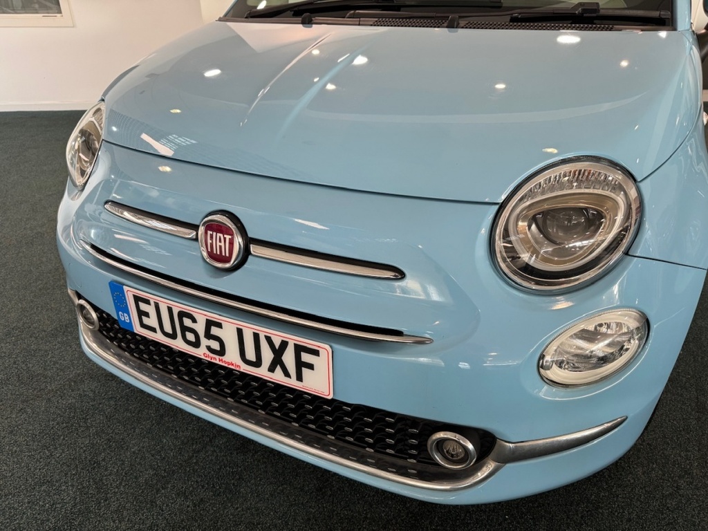 Fiat 500 1.2 Lounge EU65UXF Blue #6