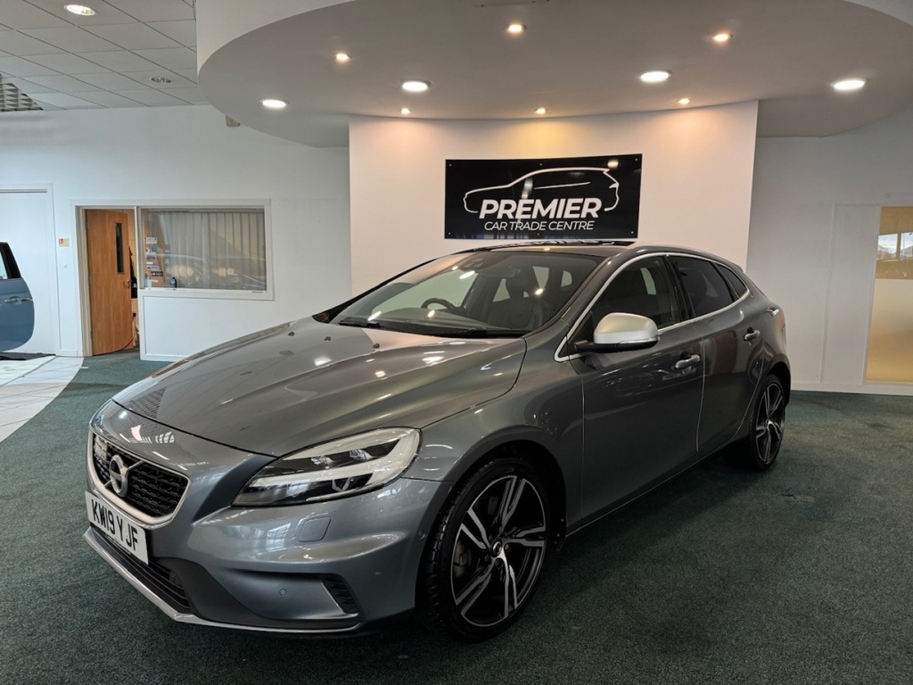 Volvo V40 T2 122 R Design Edition Geartronic KW19YJF Grey #4