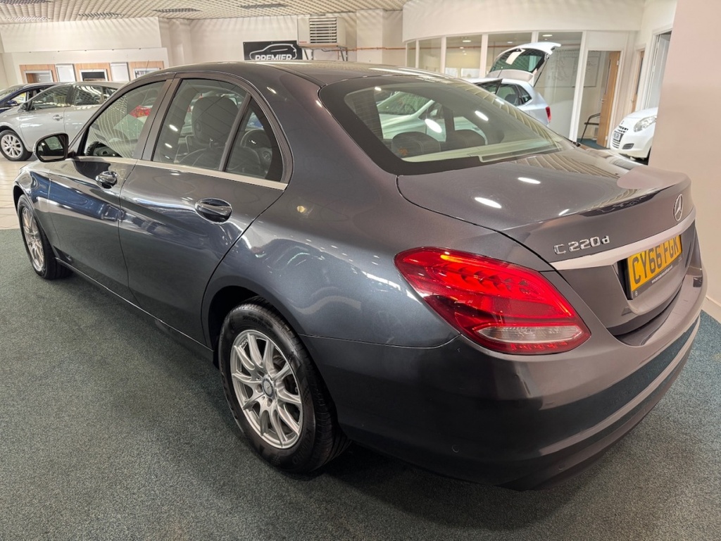 Mercedes-Benz C Class C220d Se Executive CY66FGK Grey #3