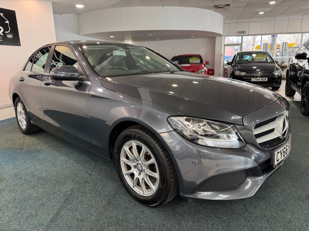Mercedes-Benz C Class C220d Se Executive CY66FGK Grey #6