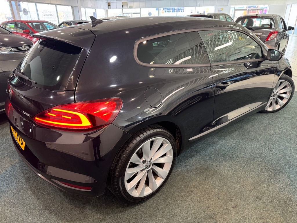 Volkswagen Scirocco 2.0 Tsi 180 Bluemotion Tech Gt KY67WVO Black #3