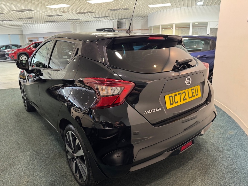 Nissan Micra 1.0 Ig-t 92 Tekna DC72LEU Black #5
