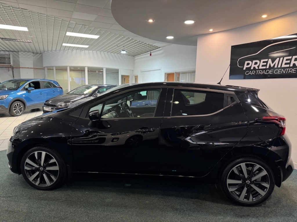 Nissan Micra 1.0 Ig-t 92 Tekna DC72LEU Black #6