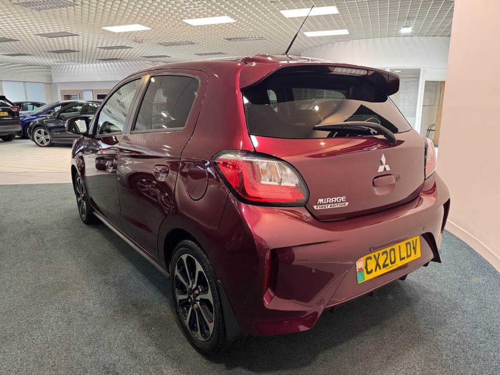 Mitsubishi Mirage 1.2 First Edition Cvt Purple #3