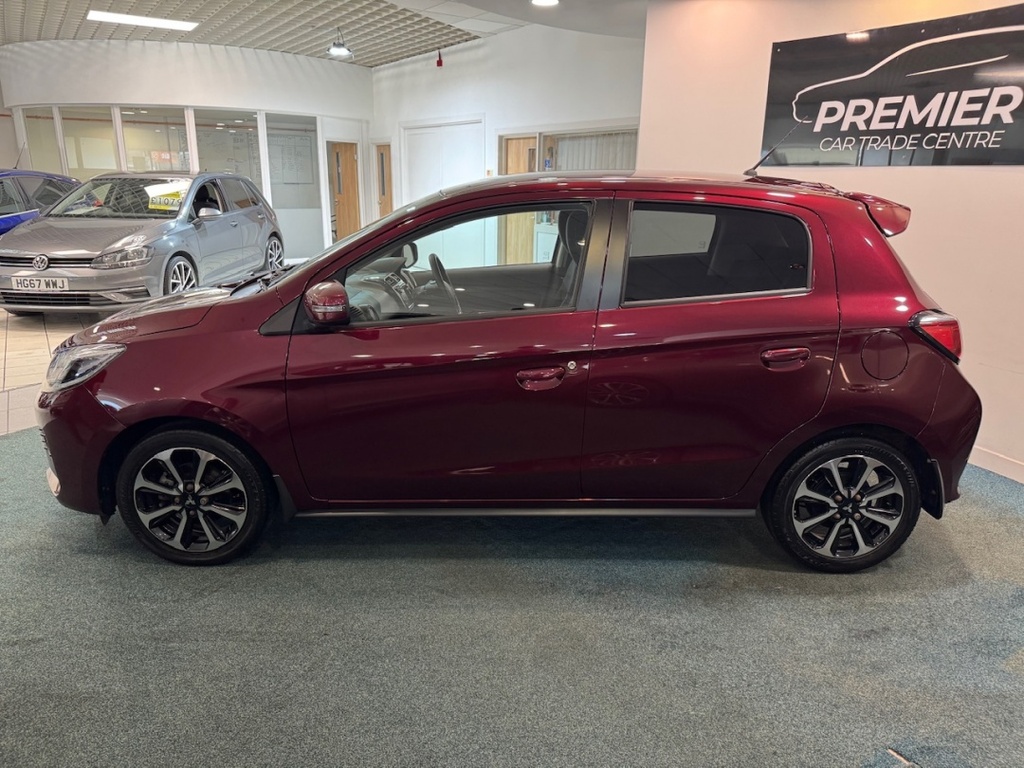 Mitsubishi Mirage 1.2 First Edition Cvt Purple #2