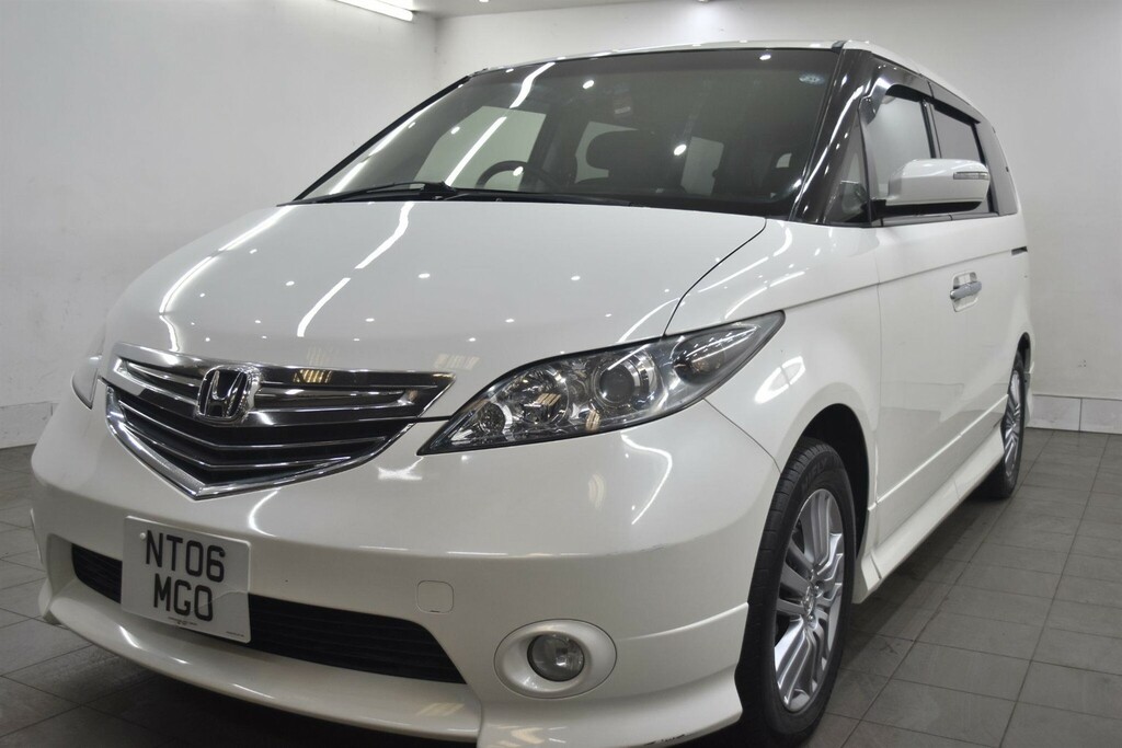 Honda Elysion Mpv White #15