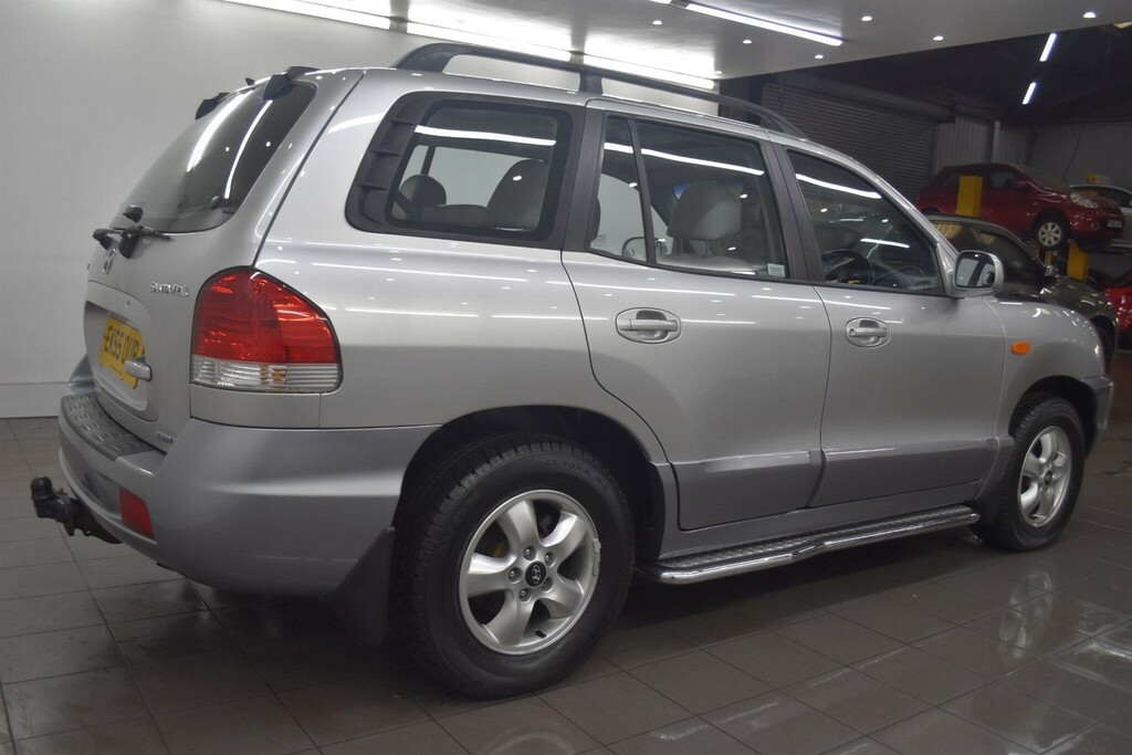 Hyundai Santa Fe 2.7 V6 Cdx Silver #8