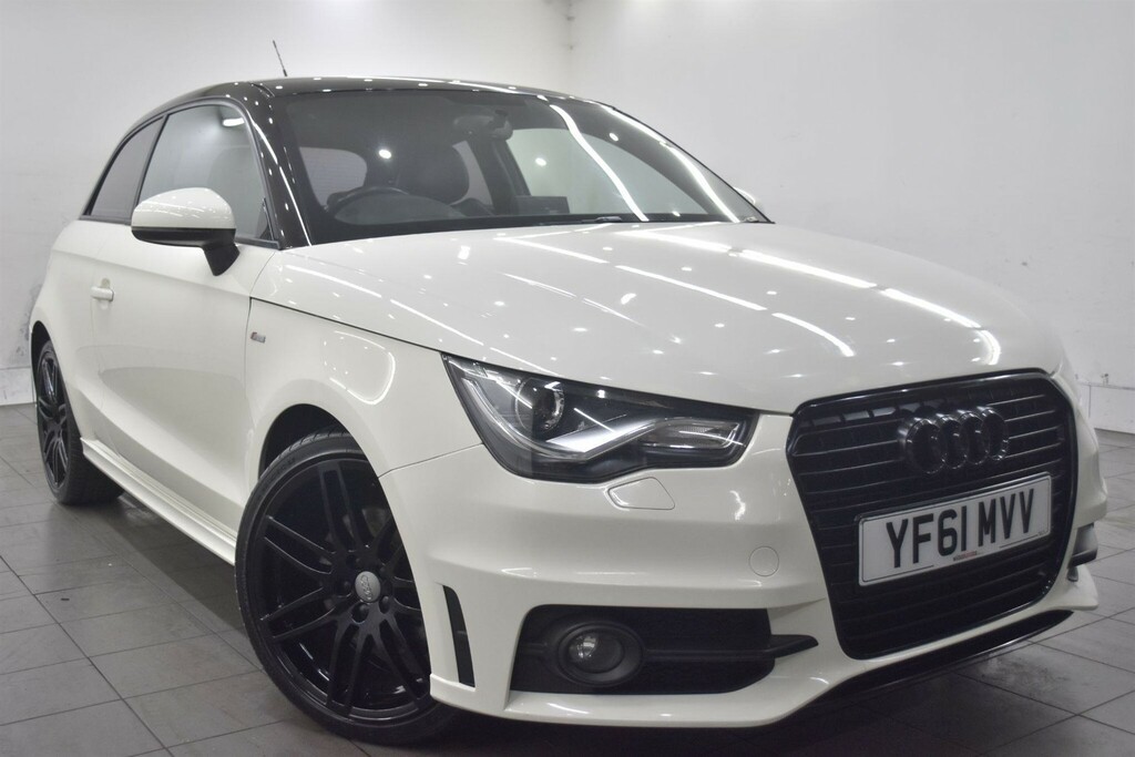 Audi A1 1.6 Tdi S Line Euro 5 Ss YF61MVV White #5