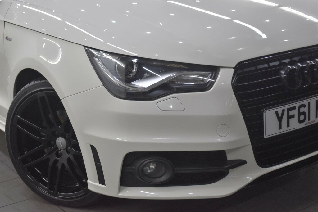 Audi A1 1.6 Tdi S Line Euro 5 Ss YF61MVV White #6