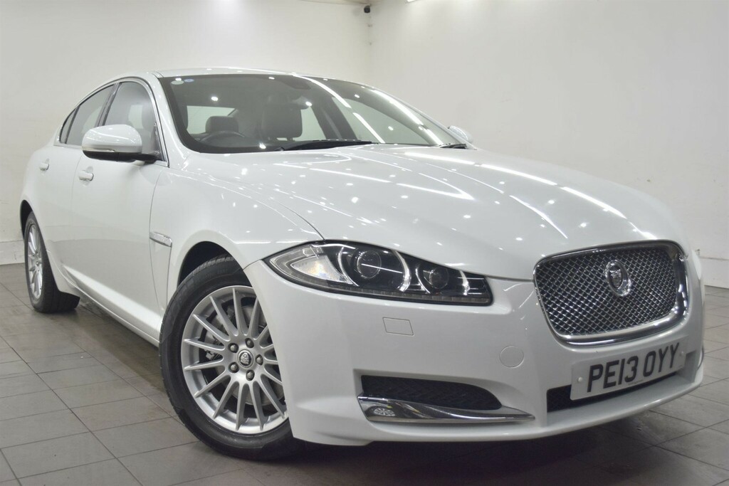 Jaguar XF 2.2D Se Euro 5 Ss PE13OYY White #5