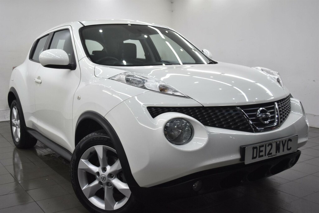 Nissan Juke 1.6 Acenta Euro 5 Ss White #5