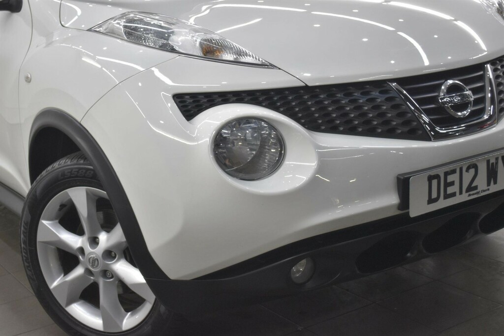 Nissan Juke 1.6 Acenta Euro 5 Ss White #6