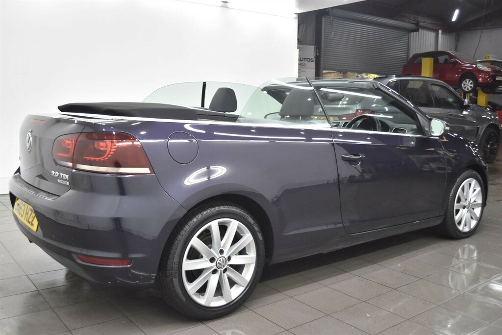 Volkswagen Golf 2.0 Tdi Bluemotion Tech Se Cabriolet Euro 5 Ss Purple #2