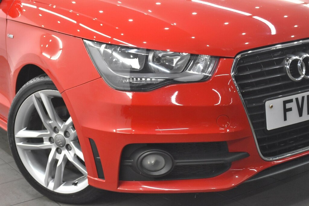 Audi A1 1.4 Tfsi S Line S Tronic Euro 5 Ss FV11ZTR Red #6