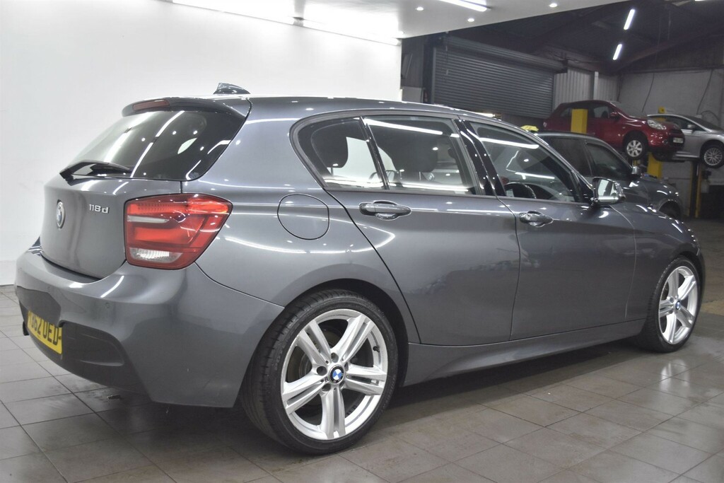 BMW 1 Series 2.0 118D M Sport Euro 5 Ss YB62OED Grey #2