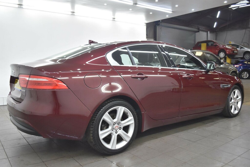 Jaguar XE 2.0D Portfolio Euro 6 Ss OE65NYH Red #2