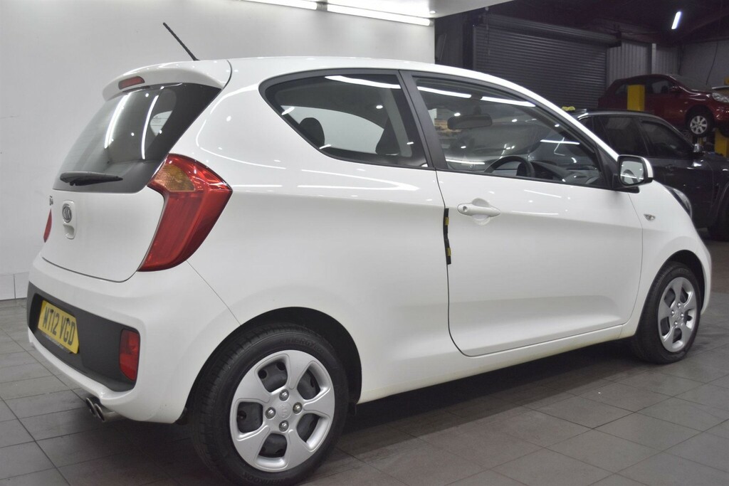 Kia Picanto 1.0 1 Euro 5 White #2