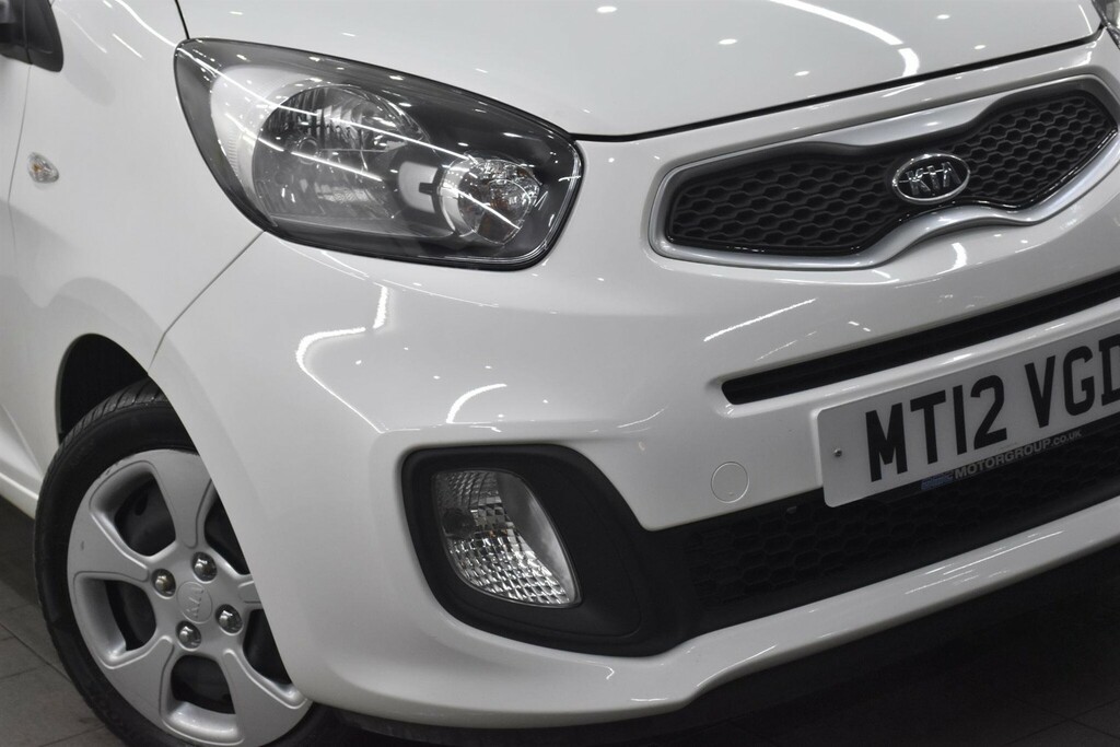 Kia Picanto 1.0 1 Euro 5 White #6