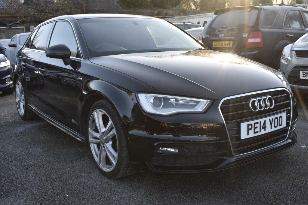 Audi A3 2.0 Tdi S Line Sportback Euro 5 Ss PE14YOO Black #5