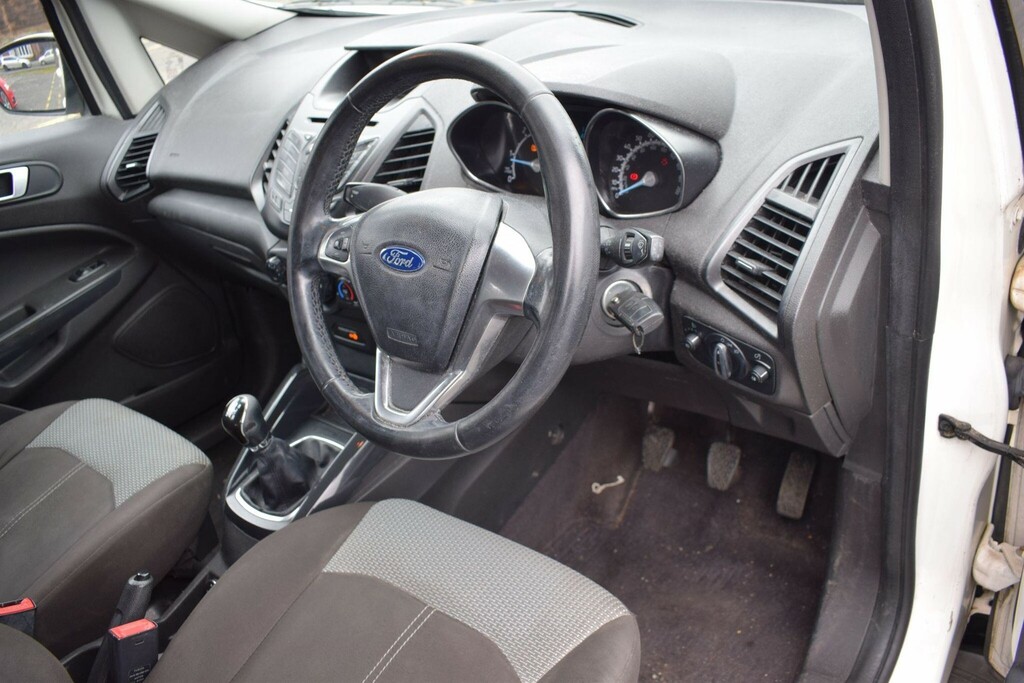Ford Ecosport 1.5 Tdci Zetec 2Wd Euro 6 DS65FSD White #3
