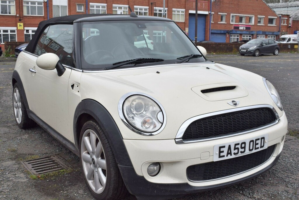 Mini Convertible 1.6 Cooper S Euro 4 EA59OED White #5