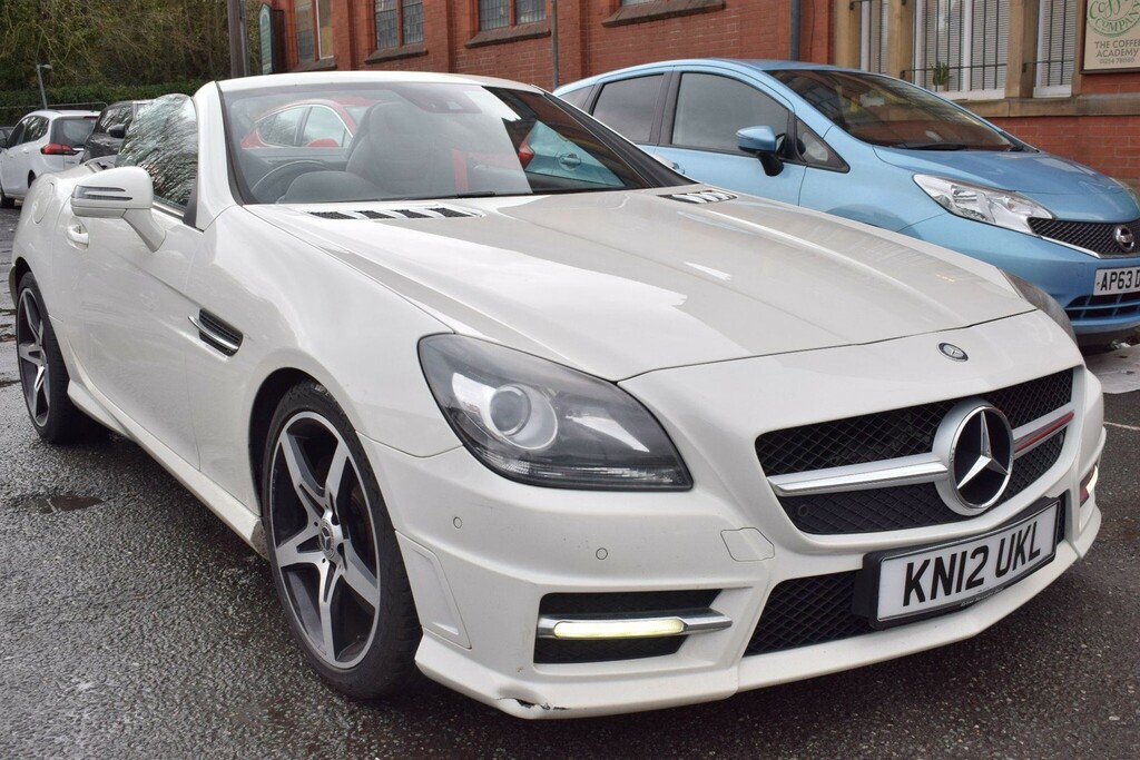 Mercedes-Benz SLK 2.1 Slk250 Cdi Blueefficiency Amg Sport G-tronic White