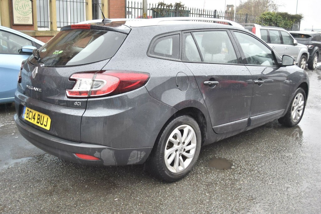 Renault Megane 1.5 Dci Energy Dynamique Tomtom Sport Tourer Euro BC14BUJ Grey #2