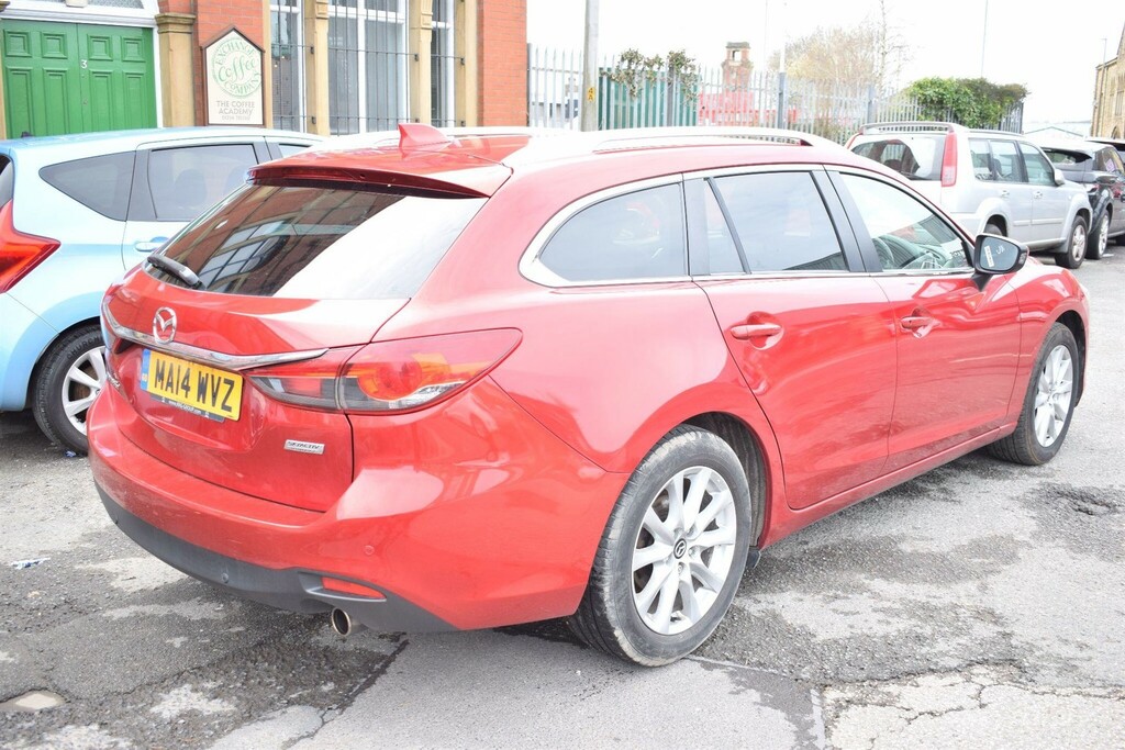 Mazda 6 2.2 Skyactiv-d Se-l Nav Tourer Euro 6 Ss MA14WVZ Red #2