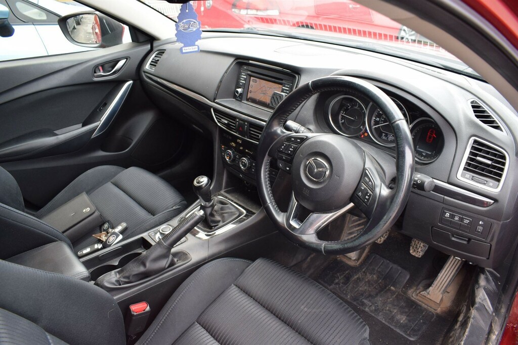Mazda 6 2.2 Skyactiv-d Se-l Nav Tourer Euro 6 Ss MA14WVZ Red #3